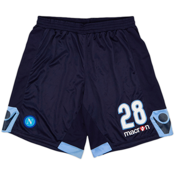 2010-11 Napoli Player Issue Third Shorts #28 - 7/10 - (XL)