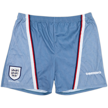 1996-97 England Away Shorts - 5/10 - (S)