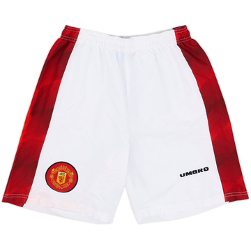 1996-97 Manchester United Home Shorts - 7/10 - (XS)