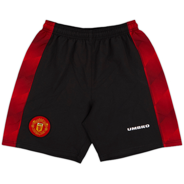 1996-98 Manchester United Home Shorts - 8/10 - (XS)