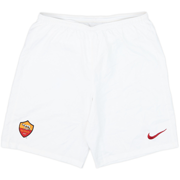 2014-15 Roma Player Issue Home Shorts - 9/10 - (L)