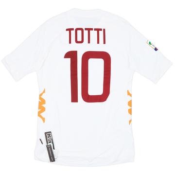 2011-12 Roma Away Shirt Totti #10 (L)