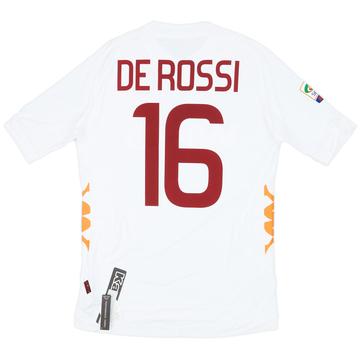 2011-12 Roma Away Shirt De Rossi #16 (XL)