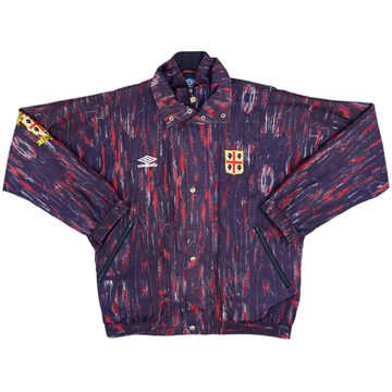 1990-91 Cagliari Umbro Track Jacket - 10/10 - (M)