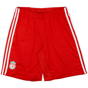 2006-08 Liverpool Home Shorts - 9/10 - (L)