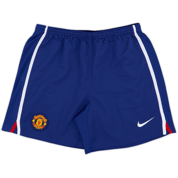 2008-09 Manchester United Away Shorts - 7/10 - (XL.Boys)