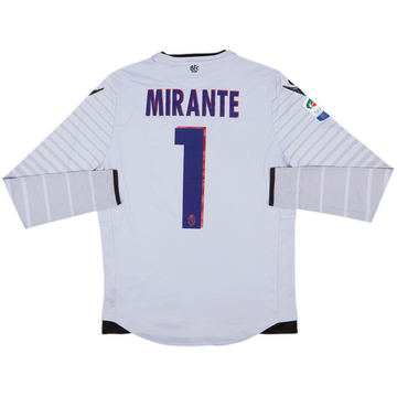 2016-17 Bologna GK Shirt Mirante #1 - 6/10 - (S)