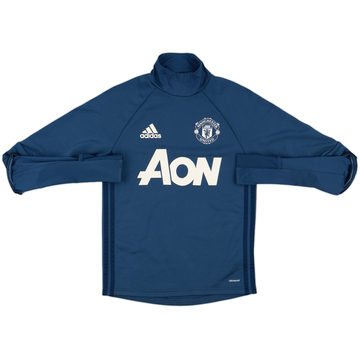 2015-16 Manchester United adidas Sweat Top - 9/10 - (XS)