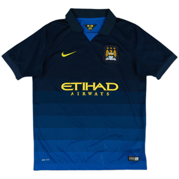 2014-15 Manchester City Away Shirt - 7/10 - (XL.Boys)