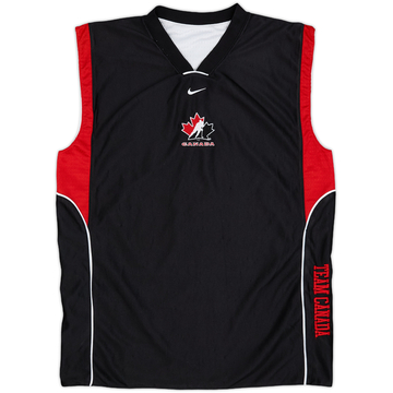 2000s Canada National Hockey Team Nike Reversible Training Vest - 6/10 - (XL.Boys)