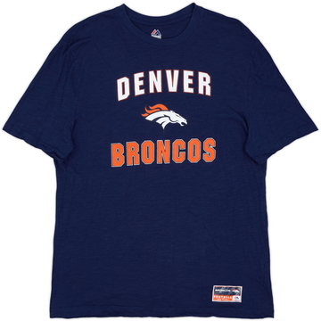 2017 Denver Broncos Majestic Graphic Tee - 9/10 - (XL)