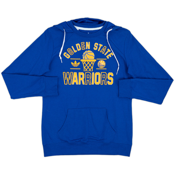 2016-17 Golden State Warriors adidas Hooded Sweat Top - 9/10 - (M)