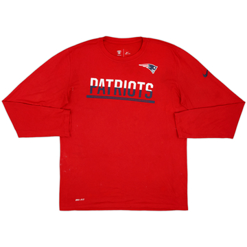 2016 New England Patriots Nike L/S Training Tee - 8/10 - (L)