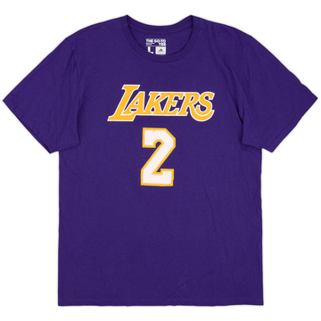 2017 LA Lakers Ball #2 adidas Tee - 8/10 - (L)