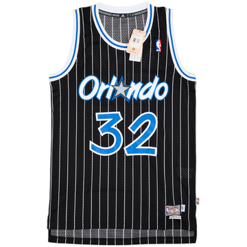 1992-93 Orlando Magic O'Neal #32 adidas Hardwood Classics Swingman Away Jersey (S)