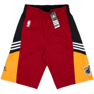 2014-15 Miami Heat adidas Training Shorts (S)