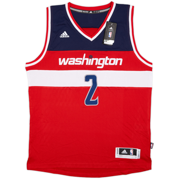 2014-17 Washington Wizards Wall #2 adidas Swingman Away Jersey (L)