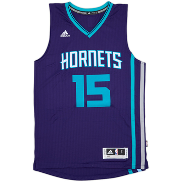 2014-17 Charlotte Hornets Walker #15 adidas Swingman Away Jersey (S)