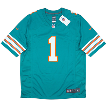 2020-25 Miami Dolphins Tagovailoa #1 Nike Game Alternate Jersey (L)