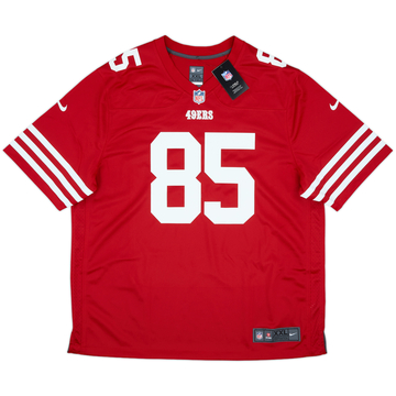 2022-25 San Francisco 49ers Kittle #85 Nike Game Home Jersey (XXL)