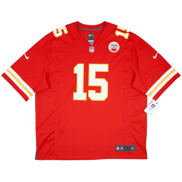 2017-25 Kansas City Chiefs Mahomes #15 Nike Game Home Jersey (XXL)