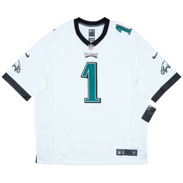 2020-23 Philadelphia Eagles Hurts #1 Nike Game Away Jersey (XXL)
