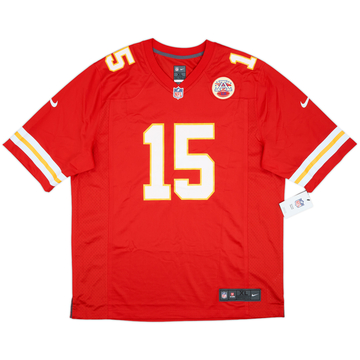 2017-25 Kansas City Chiefs Mahomes #15 Nike Game Home Jersey (XL)