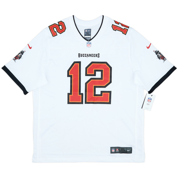 2020-22 Tampa Bay Buccaneers Brady #12 Nike Game Away Jersey (XL)