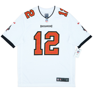 2020-22 Tampa Bay Buccaneers Brady #12 Nike Game Away Jersey (L)