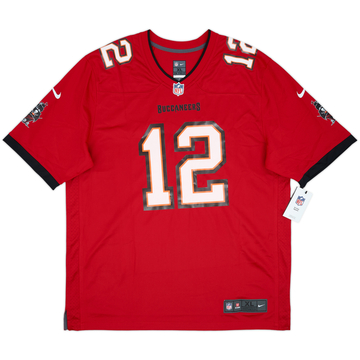 2020-22 Tampa Bay Buccaneers Brady #12 Nike Game Home Jersey (XL)