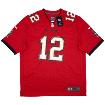 2020-22 Tampa Bay Buccaneers Brady #12 Nike Game Home Jersey (XL)