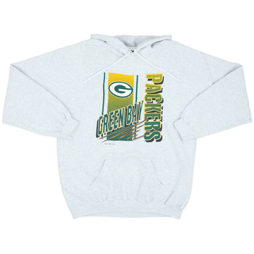 1995 Green Bay Packers Logo 7 Hooded Sweat Top - 9/10 - (L)