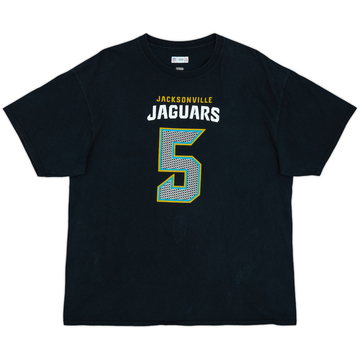 2016 Jacksonville Jaguars Bortles #5 NFL Tee - 5/10 - (XL)