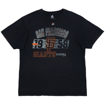 2010s San Francisco Giants Majestic Graphic Tee - 6/10 - (XXL)