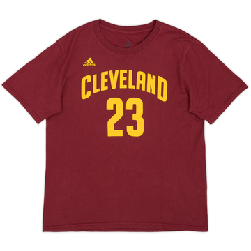 2014-17 Cleveland Cavaliers James #23 adidas Tee - 9/10 - (XL.Boys)