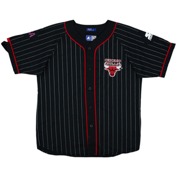 1990s Chicago Bulls Starter Baseball Jersey - 5/10 - (L)