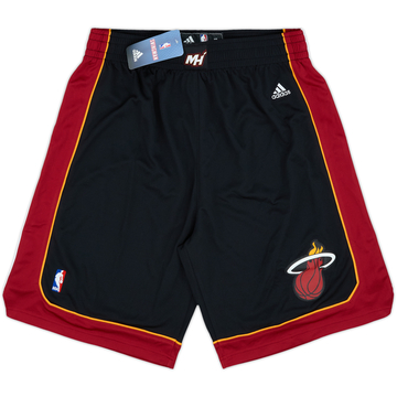2010-14 Miami Heat adidas Swingman Away Shorts (XL)