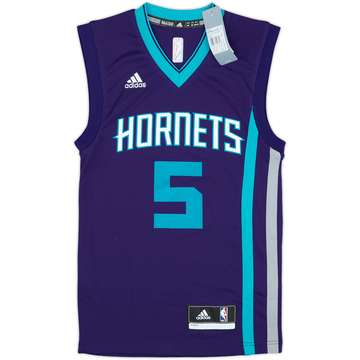 2015-17 Charlotte Hornets Batum #5 adidas Away Jersey (XXS)