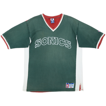 1995-99 Authentic Seattle SuperSonics Champion Shooting Shirt - 6/10 - (L)