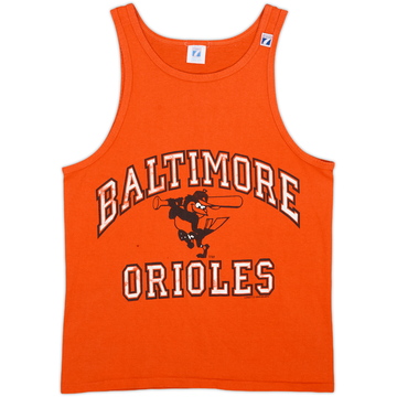 1988 Baltimore Orioles Logo 7 Sleeveless Tee - 5/10 - (L)