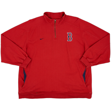 2005 Boston Red Sox Nike 1/4 Zip Top - 7/10 - (XL)