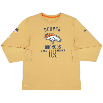 2019 Denver Broncos Salute to Service Nike L/S Tee - 7/10 - (L)