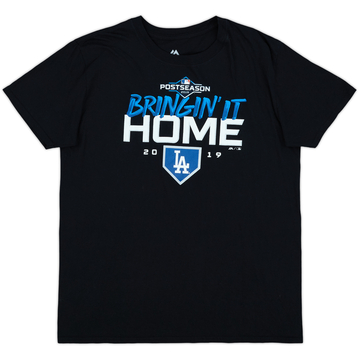 2019 LA Dodgers Postseason Majestic Graphic Tee - 9/10 - (L)