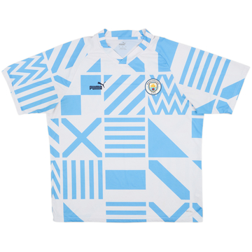2021-22 Manchester City Puma Training Shirt - 8/10 - (XXL)