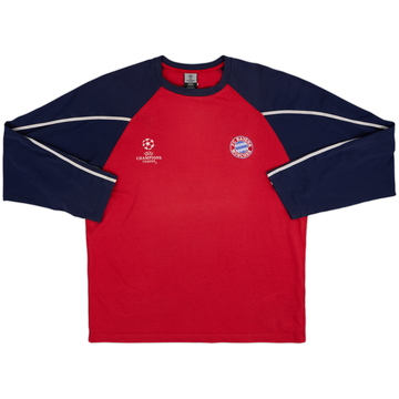 2002-03 Bayern Munich adidas CL Training L/S Shirt - 7/10 - (L)