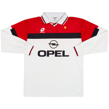 1994-95 AC Milan Away L/S Shirt - 5/10 - (L)