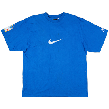 1995-96 Italy Nike Premier Cotton Tee - 6/10 - (XL)