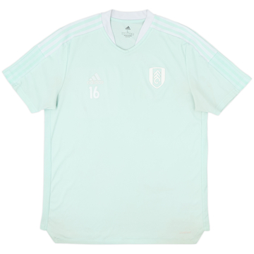 2021-22 Fulham adidas Player Issue Training Shirt #16 - 6/10 - (L)