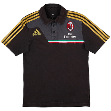 2013-14 AC Milan adidas Polo Shirt - 7/10 - (S)