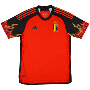 2022-23 Belgium Authentic Home Shirt - 10/10 - (L)